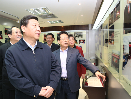 2012年习近平等中共中央领导走访民建中央机关