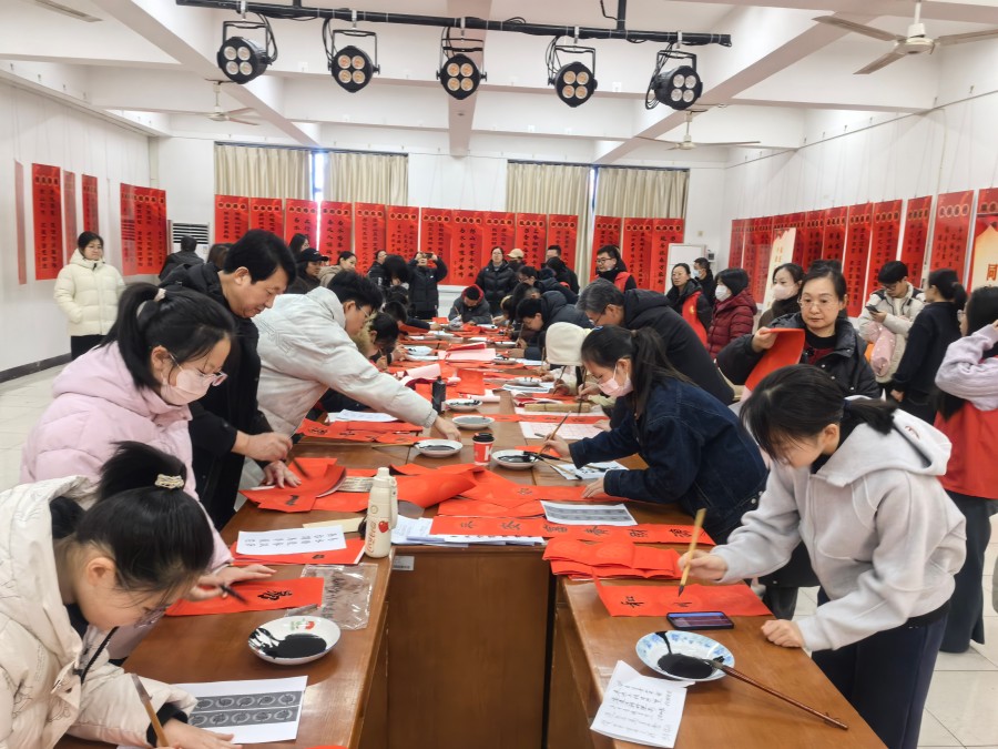 民建中央画院河北（保定）分院“万福迎春”系列公益活动举办