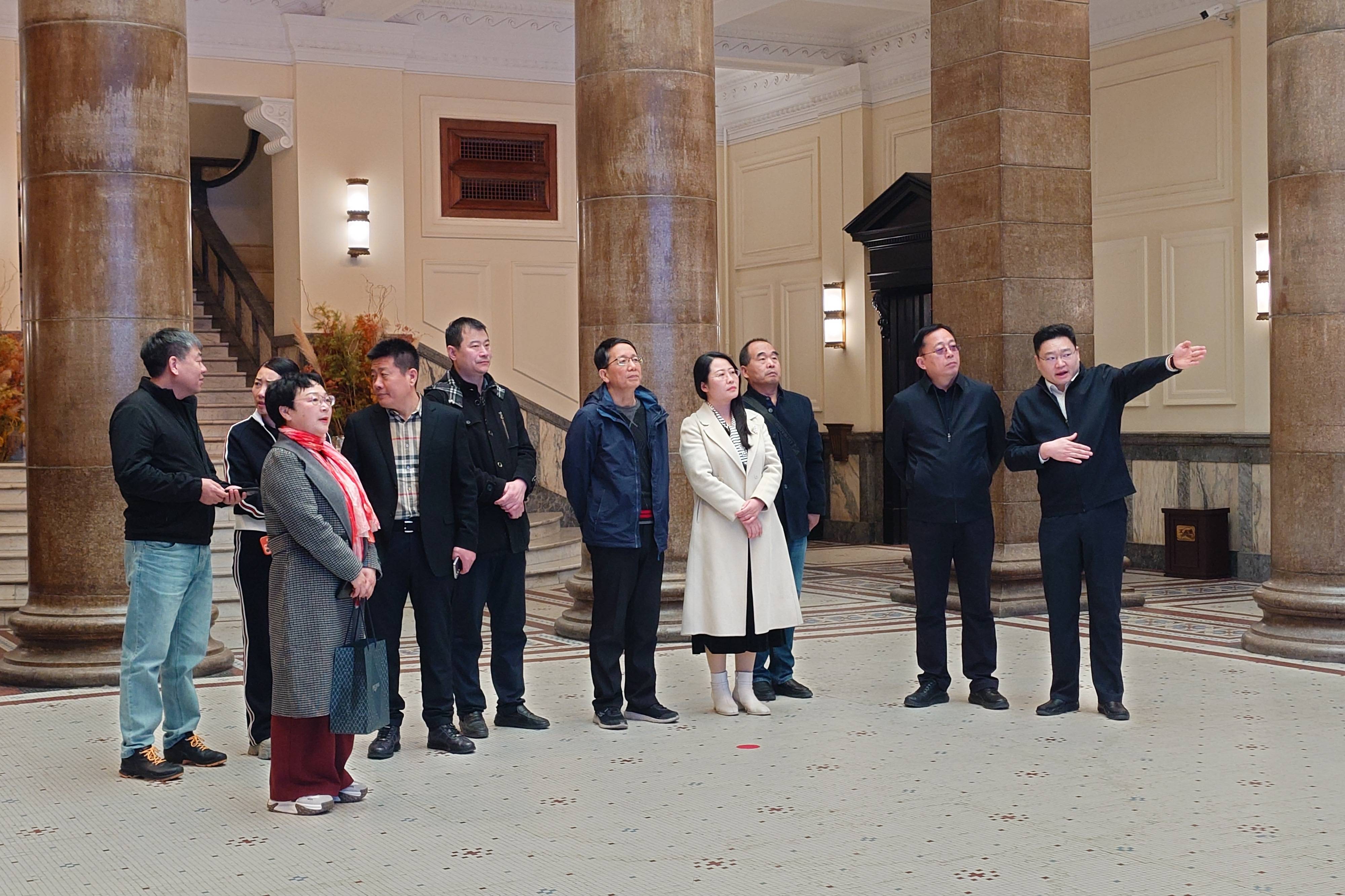 民建唐山市委开滦总支与天津和平区委会交流座谈