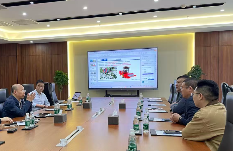 民建河北省委省直河北工业大学支部与民建石家庄市委裕华一支部到河北工业大学创新研究院（石家庄）开展项目合作洽谈