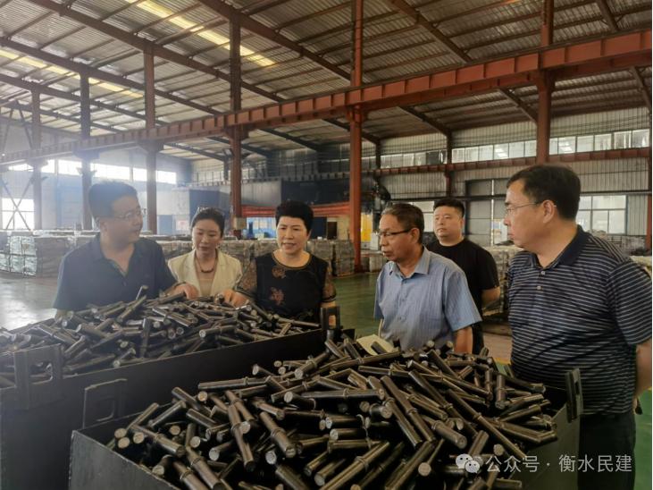 深调研纾企困助发展——民建衡水市委走访调研轨道交通装备会员企业(图1)