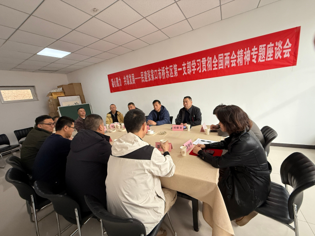 民建张家口市委桥东区第一支部召开学习贯彻全国“两会”精神座谈 (2).jpg